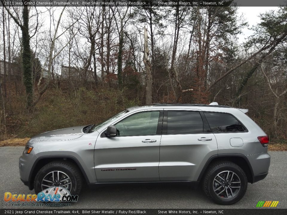 Billet Silver Metallic 2021 Jeep Grand Cherokee Trailhawk 4x4 Photo #1