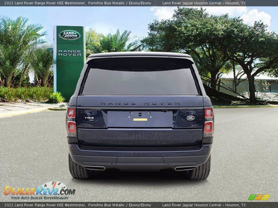 2022 Land Rover Range Rover HSE Westminster Portofino Blue Metallic / Ebony/Ebony Photo #7