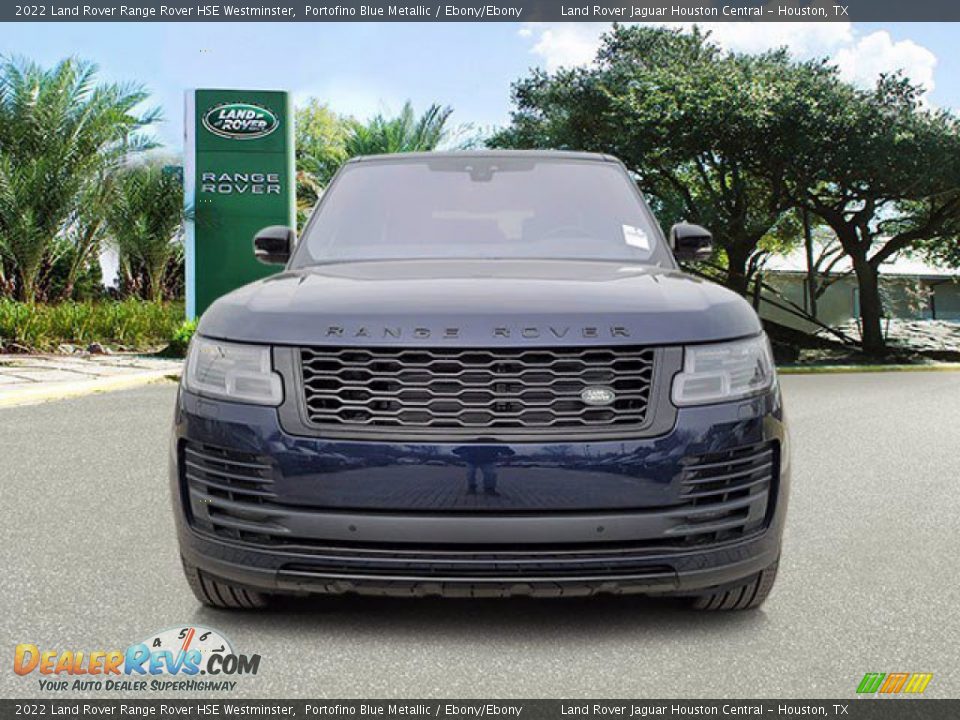 2022 Land Rover Range Rover HSE Westminster Portofino Blue Metallic / Ebony/Ebony Photo #8