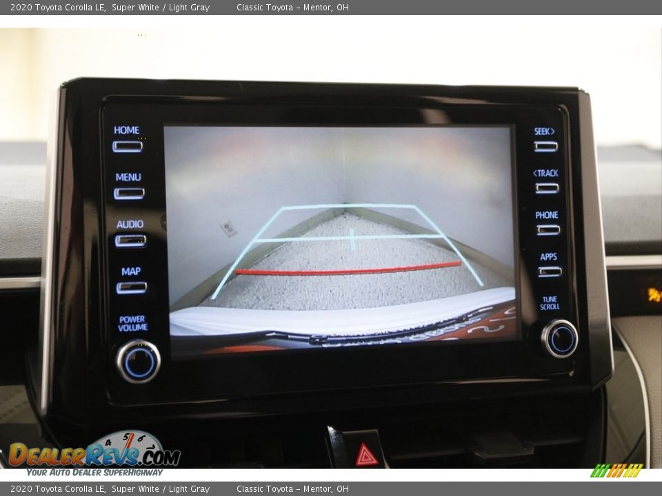 2020 Toyota Corolla LE Super White / Light Gray Photo #11