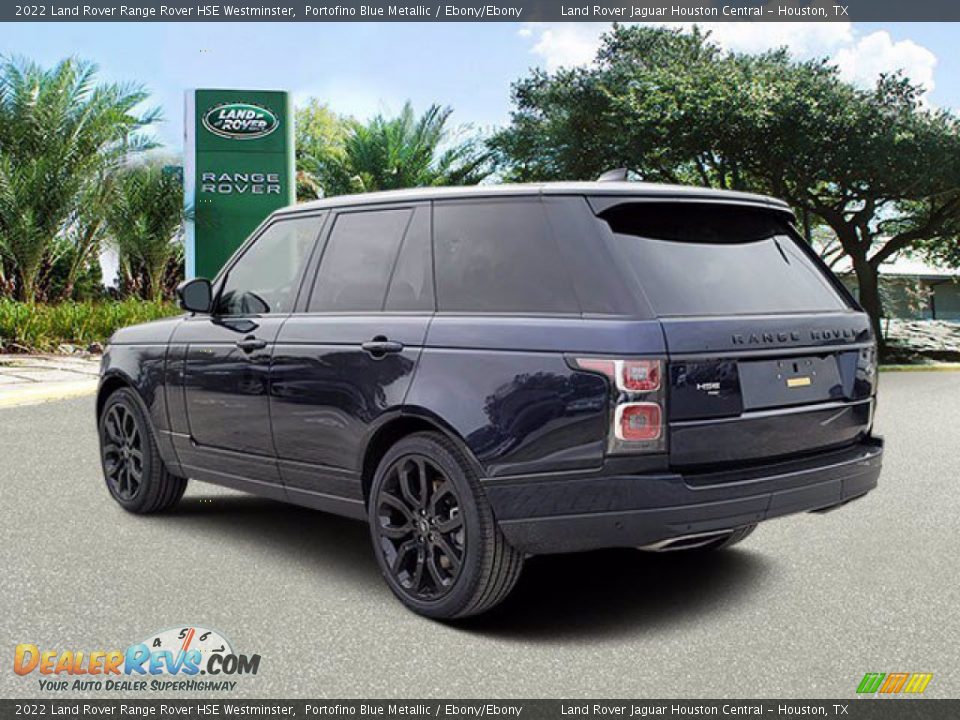 2022 Land Rover Range Rover HSE Westminster Portofino Blue Metallic / Ebony/Ebony Photo #10