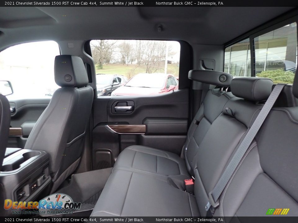 Rear Seat of 2021 Chevrolet Silverado 1500 RST Crew Cab 4x4 Photo #17