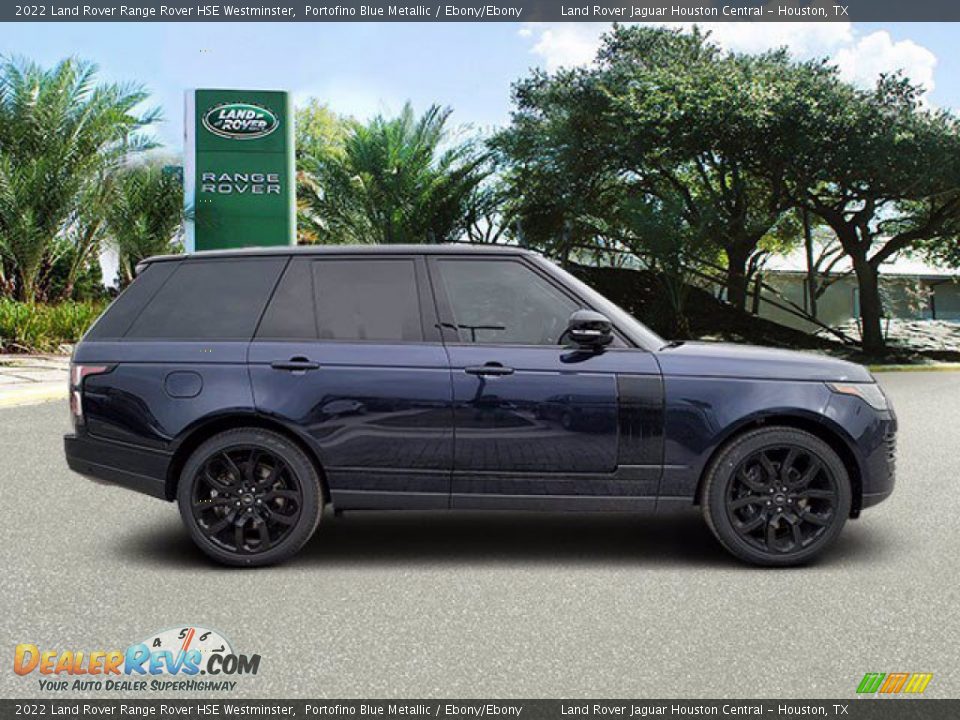 Portofino Blue Metallic 2022 Land Rover Range Rover HSE Westminster Photo #11