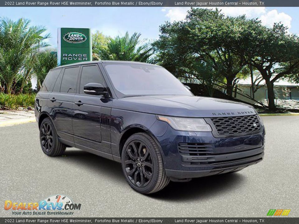 2022 Land Rover Range Rover HSE Westminster Portofino Blue Metallic / Ebony/Ebony Photo #12