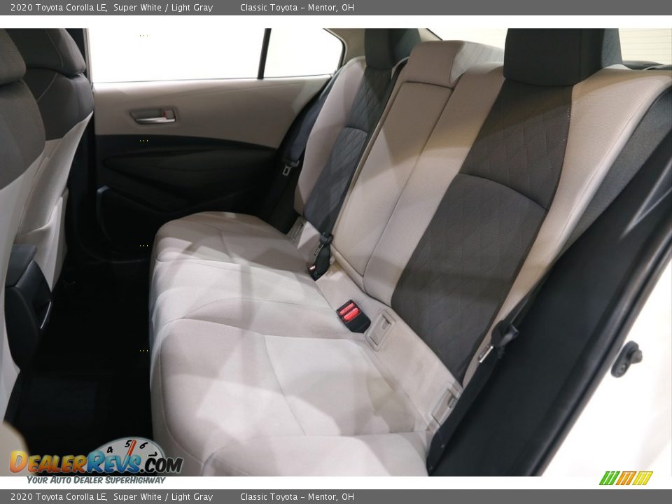 2020 Toyota Corolla LE Super White / Light Gray Photo #15