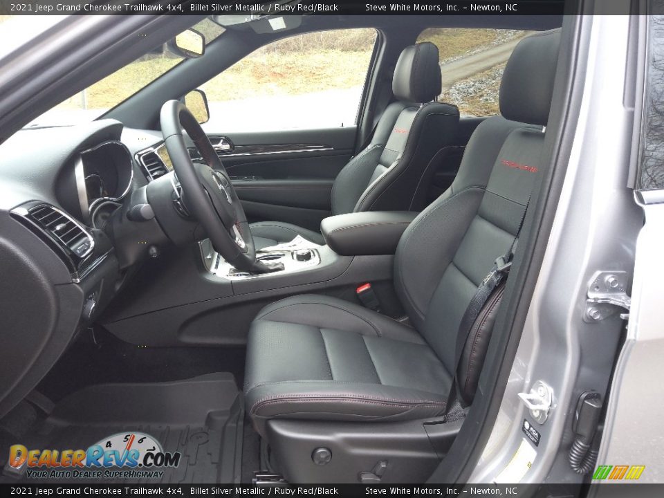 Front Seat of 2021 Jeep Grand Cherokee Trailhawk 4x4 Photo #10