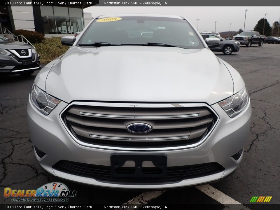 2018 Ford Taurus SEL Ingot Silver / Charcoal Black Photo #3