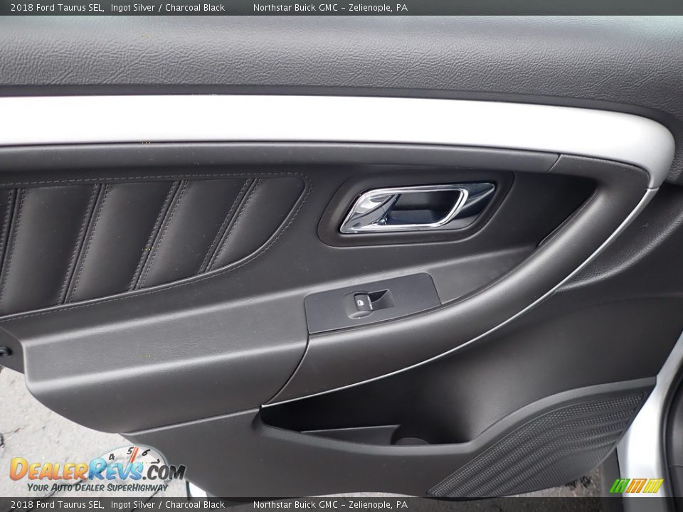 2018 Ford Taurus SEL Ingot Silver / Charcoal Black Photo #19
