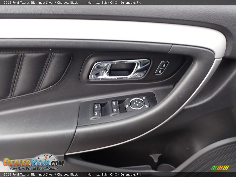 2018 Ford Taurus SEL Ingot Silver / Charcoal Black Photo #20