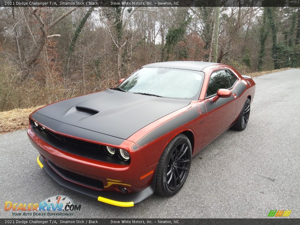 2021 Dodge Challenger T/A Sinamon Stick / Black Photo #2