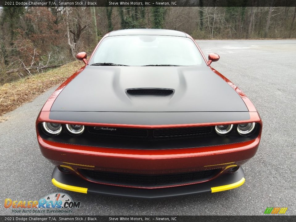 2021 Dodge Challenger T/A Sinamon Stick / Black Photo #3