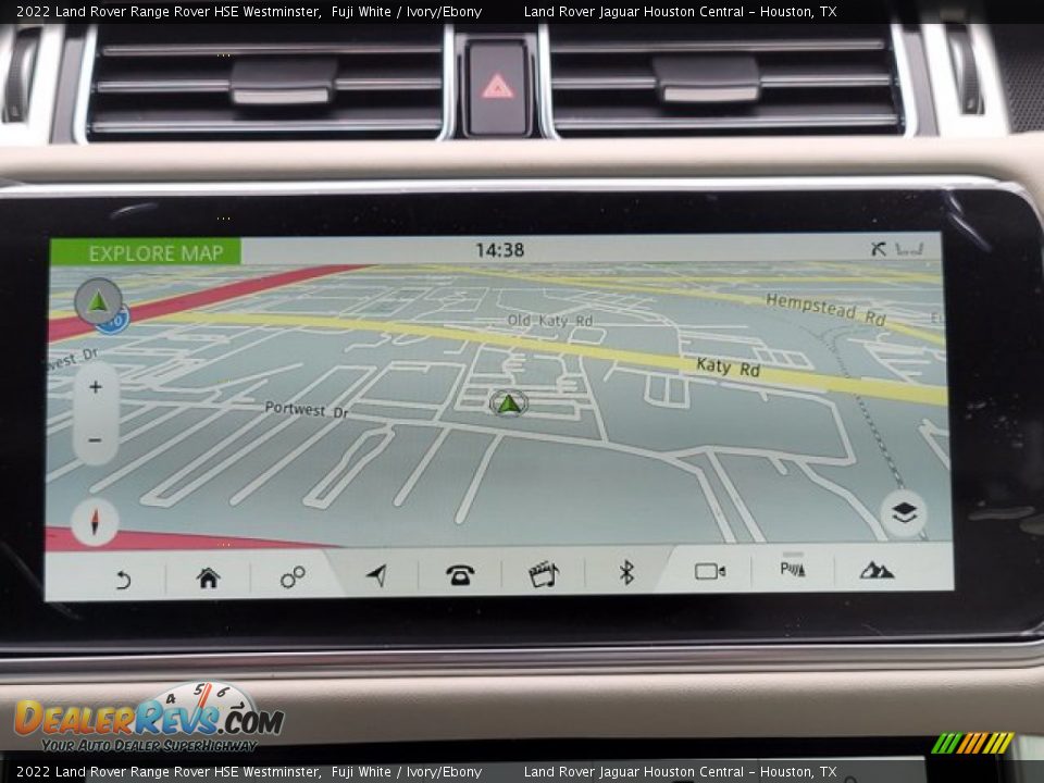 Navigation of 2022 Land Rover Range Rover HSE Westminster Photo #22