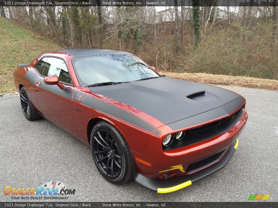 Front 3/4 View of 2021 Dodge Challenger T/A Photo #4