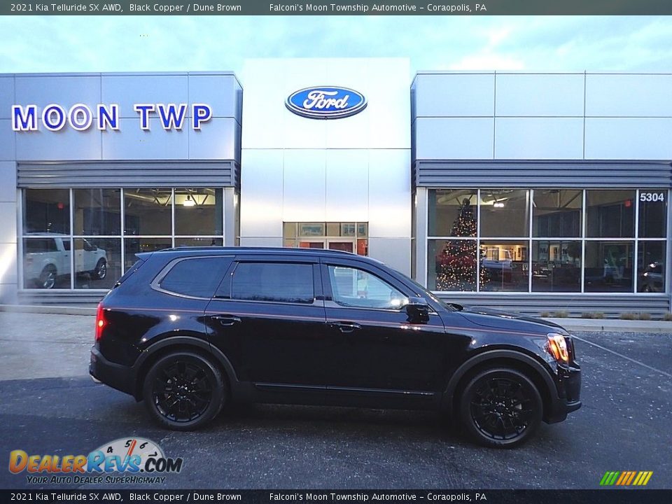 2021 Kia Telluride SX AWD Black Copper / Dune Brown Photo #1