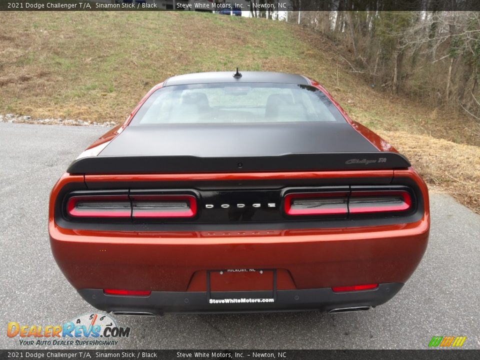 2021 Dodge Challenger T/A Sinamon Stick / Black Photo #7