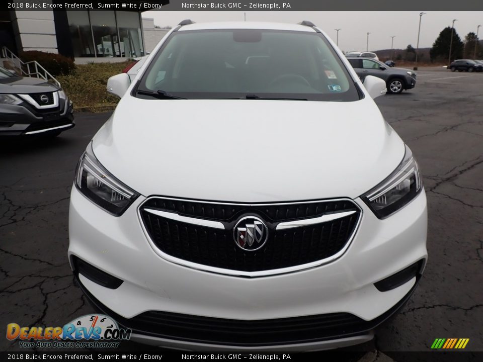 2018 Buick Encore Preferred Summit White / Ebony Photo #3