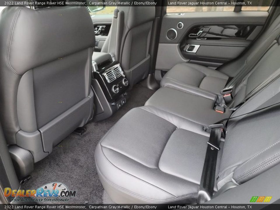 Rear Seat of 2022 Land Rover Range Rover HSE Westminster Photo #5