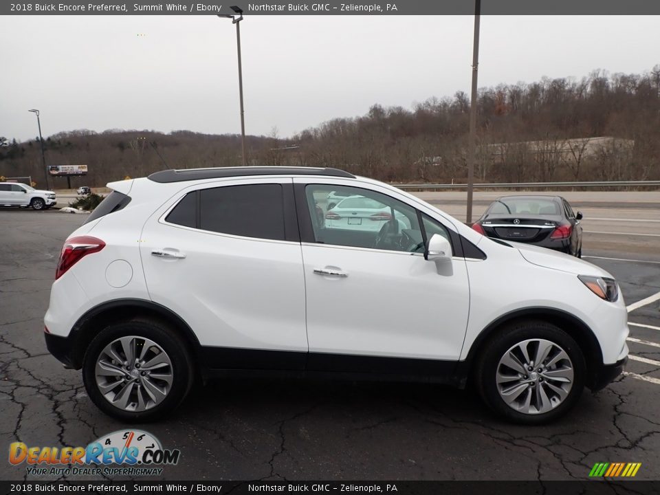 2018 Buick Encore Preferred Summit White / Ebony Photo #5