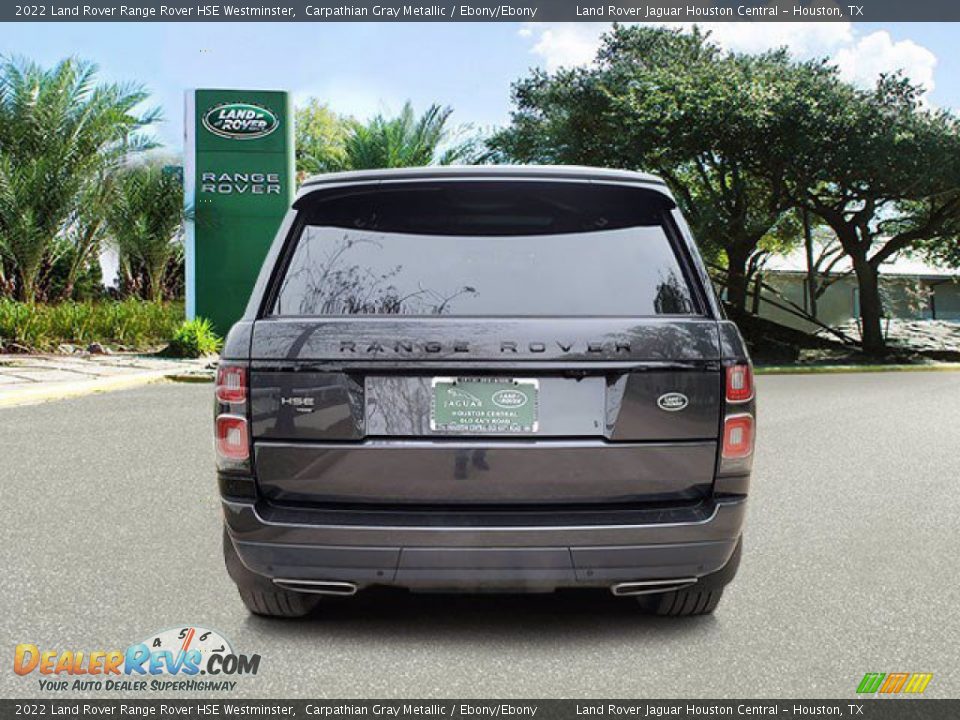 2022 Land Rover Range Rover HSE Westminster Carpathian Gray Metallic / Ebony/Ebony Photo #7