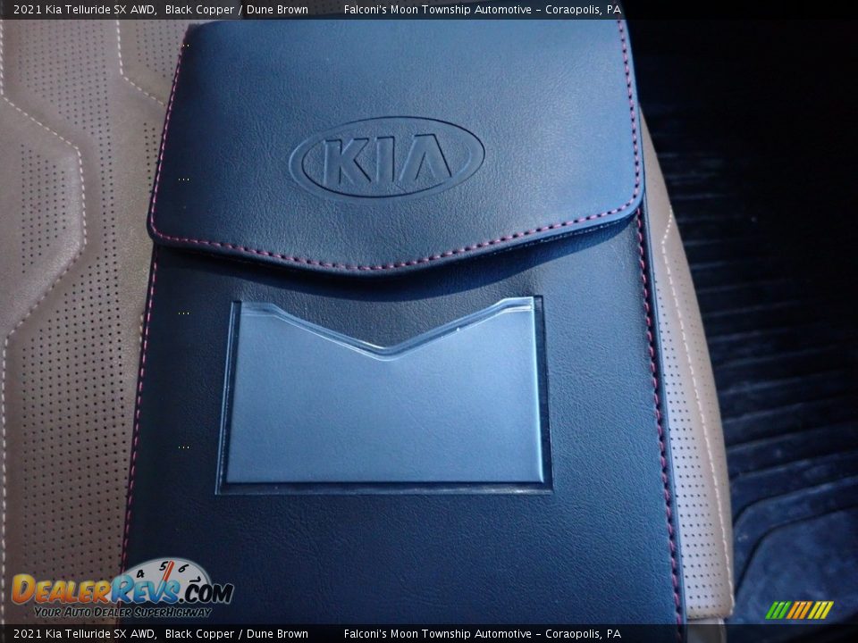 2021 Kia Telluride SX AWD Black Copper / Dune Brown Photo #15