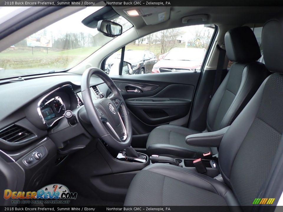 2018 Buick Encore Preferred Summit White / Ebony Photo #16