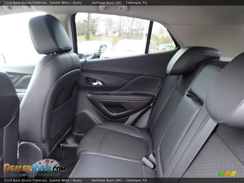 2018 Buick Encore Preferred Summit White / Ebony Photo #17