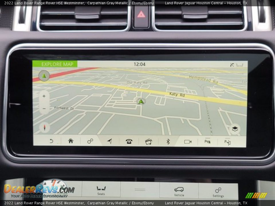 Navigation of 2022 Land Rover Range Rover HSE Westminster Photo #22