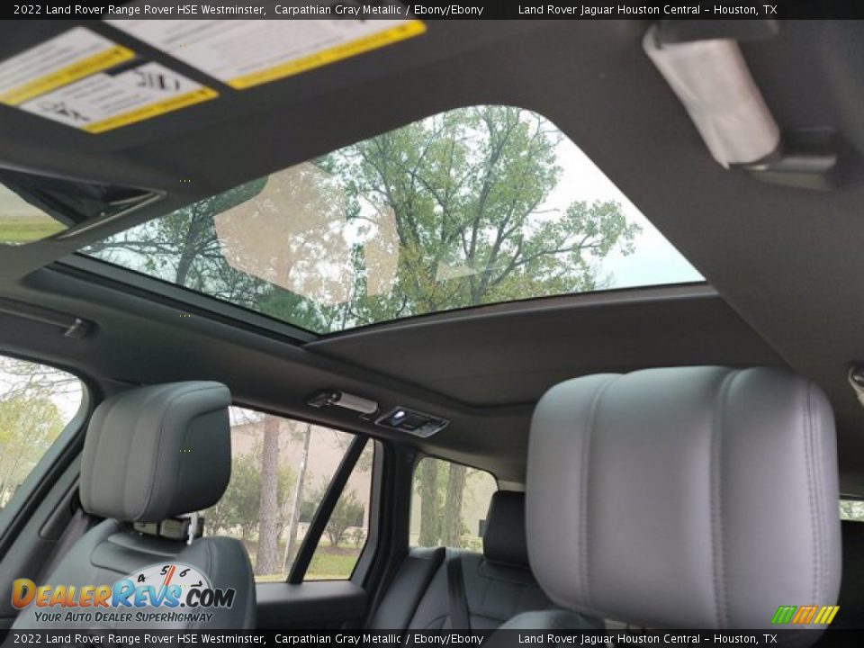 Sunroof of 2022 Land Rover Range Rover HSE Westminster Photo #24
