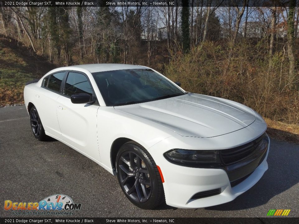 2021 Dodge Charger SXT White Knuckle / Black Photo #4