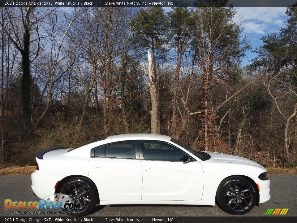 2021 Dodge Charger SXT White Knuckle / Black Photo #5