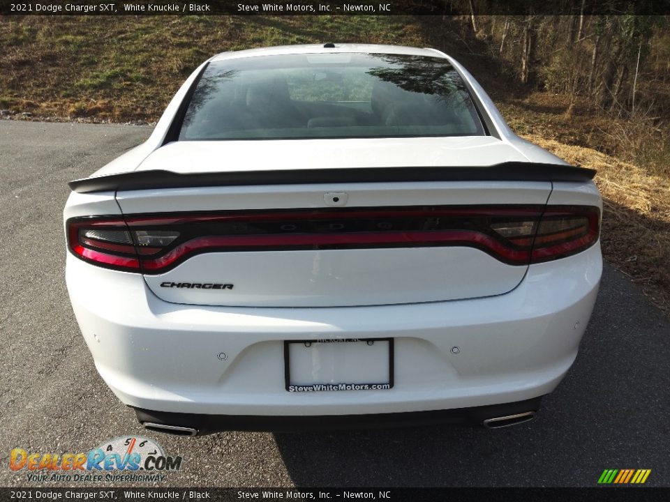 2021 Dodge Charger SXT White Knuckle / Black Photo #7