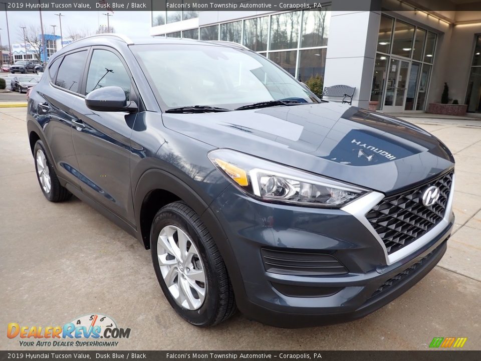 2019 Hyundai Tucson Value Dusk Blue / Black Photo #9