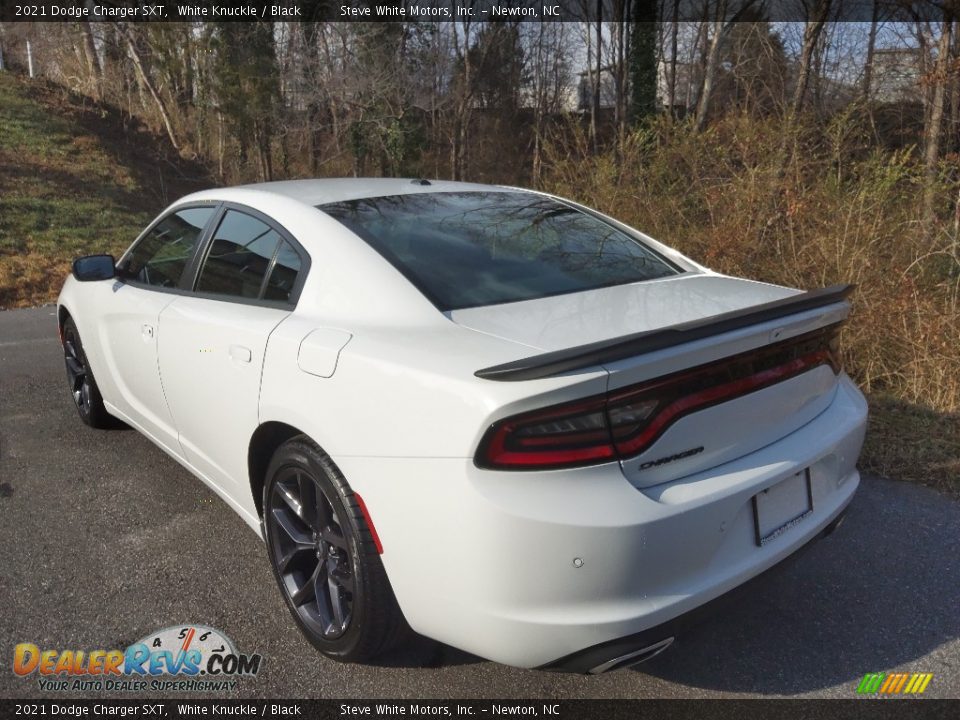 2021 Dodge Charger SXT White Knuckle / Black Photo #8