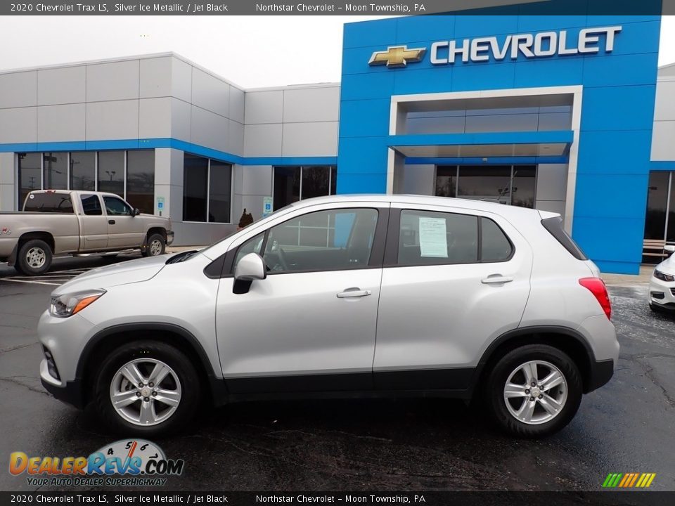 2020 Chevrolet Trax LS Silver Ice Metallic / Jet Black Photo #3