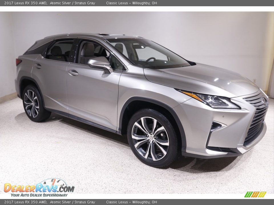 2017 Lexus RX 350 AWD Atomic Silver / Stratus Gray Photo #1