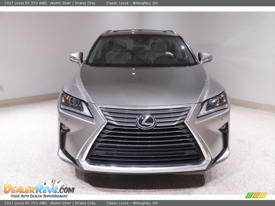 2017 Lexus RX 350 AWD Atomic Silver / Stratus Gray Photo #2