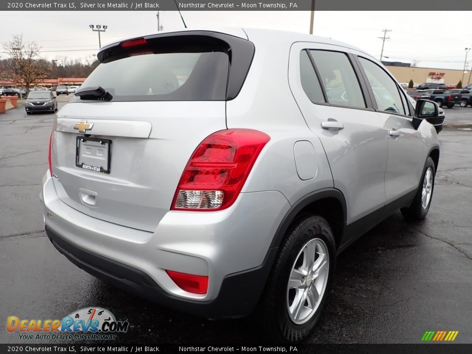 2020 Chevrolet Trax LS Silver Ice Metallic / Jet Black Photo #8