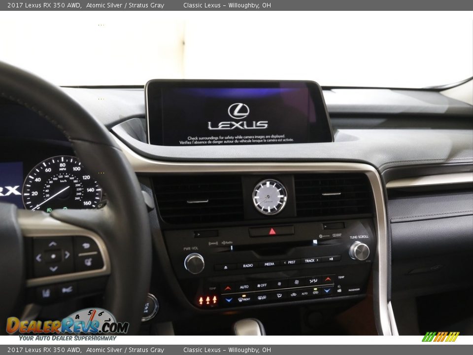 2017 Lexus RX 350 AWD Atomic Silver / Stratus Gray Photo #8