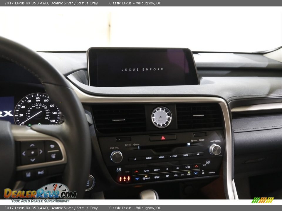 2017 Lexus RX 350 AWD Atomic Silver / Stratus Gray Photo #10