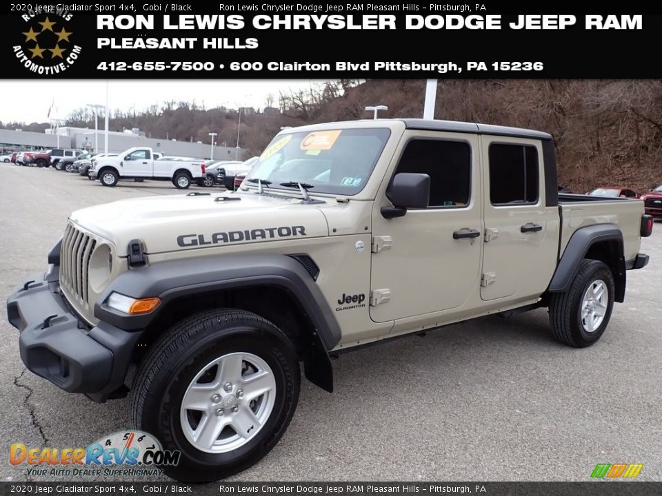 2020 Jeep Gladiator Sport 4x4 Gobi / Black Photo #1