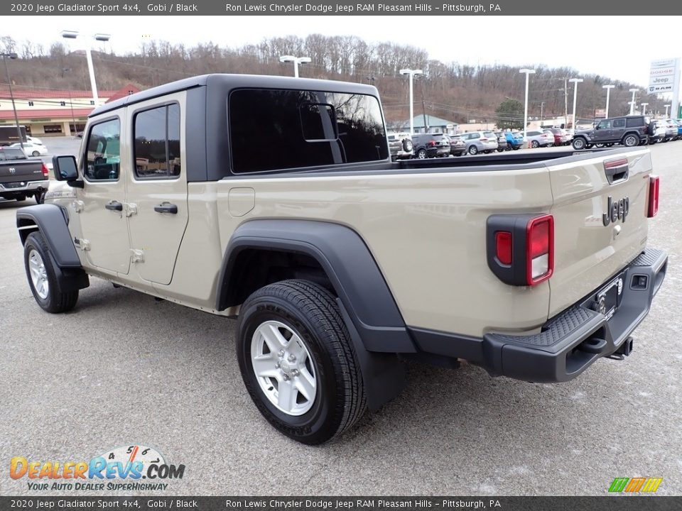 2020 Jeep Gladiator Sport 4x4 Gobi / Black Photo #3