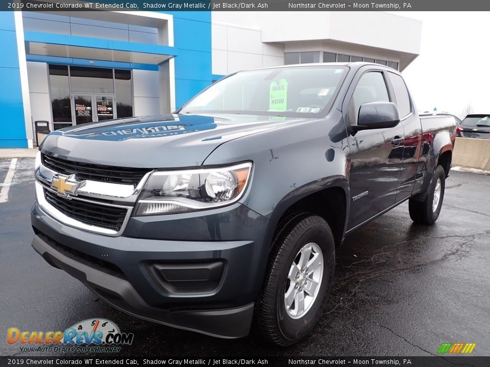 2019 Chevrolet Colorado WT Extended Cab Shadow Gray Metallic / Jet Black/Dark Ash Photo #2