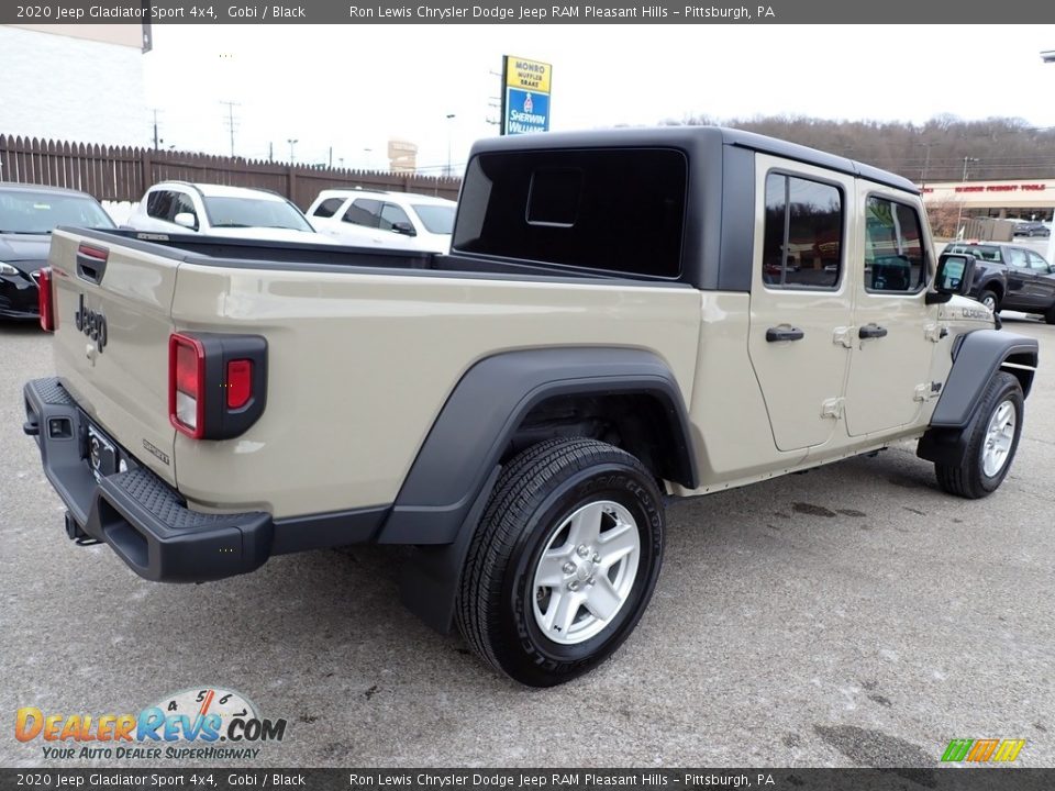 2020 Jeep Gladiator Sport 4x4 Gobi / Black Photo #5