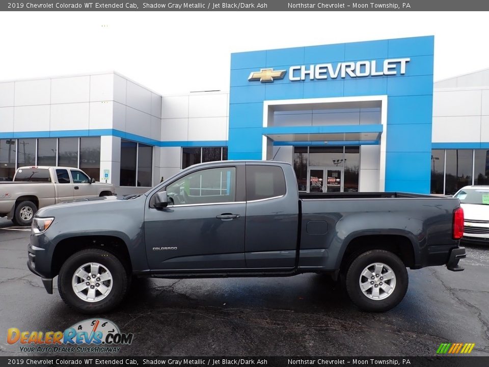 2019 Chevrolet Colorado WT Extended Cab Shadow Gray Metallic / Jet Black/Dark Ash Photo #3