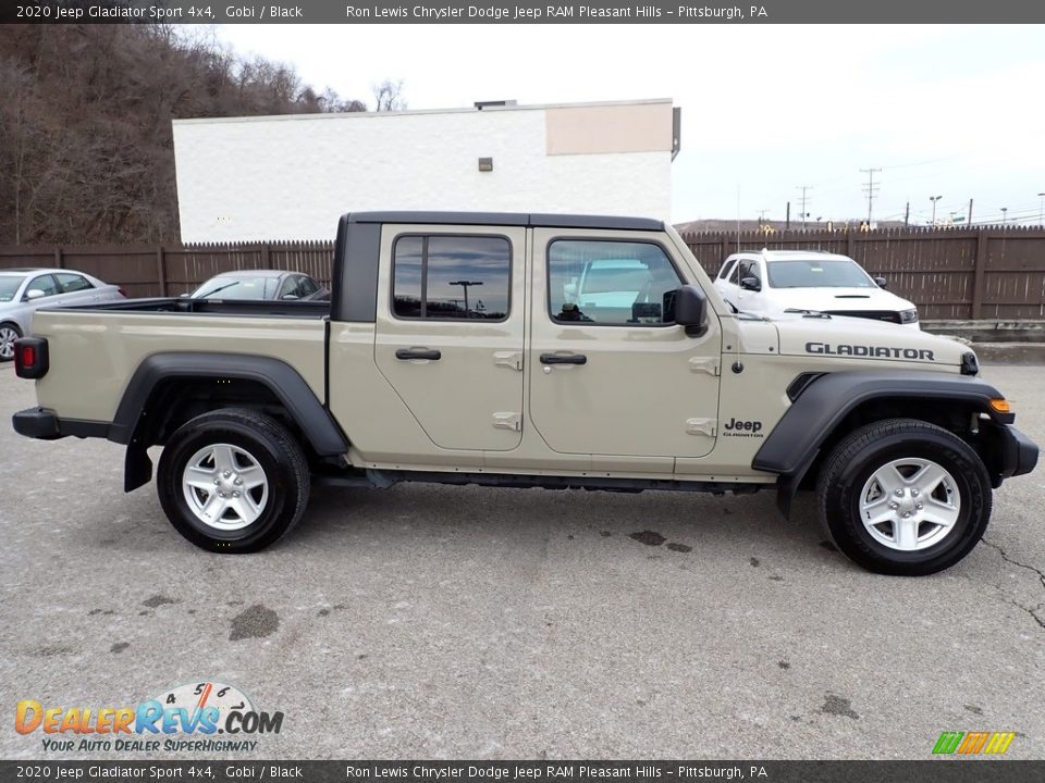 2020 Jeep Gladiator Sport 4x4 Gobi / Black Photo #6