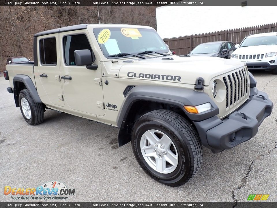 2020 Jeep Gladiator Sport 4x4 Gobi / Black Photo #7