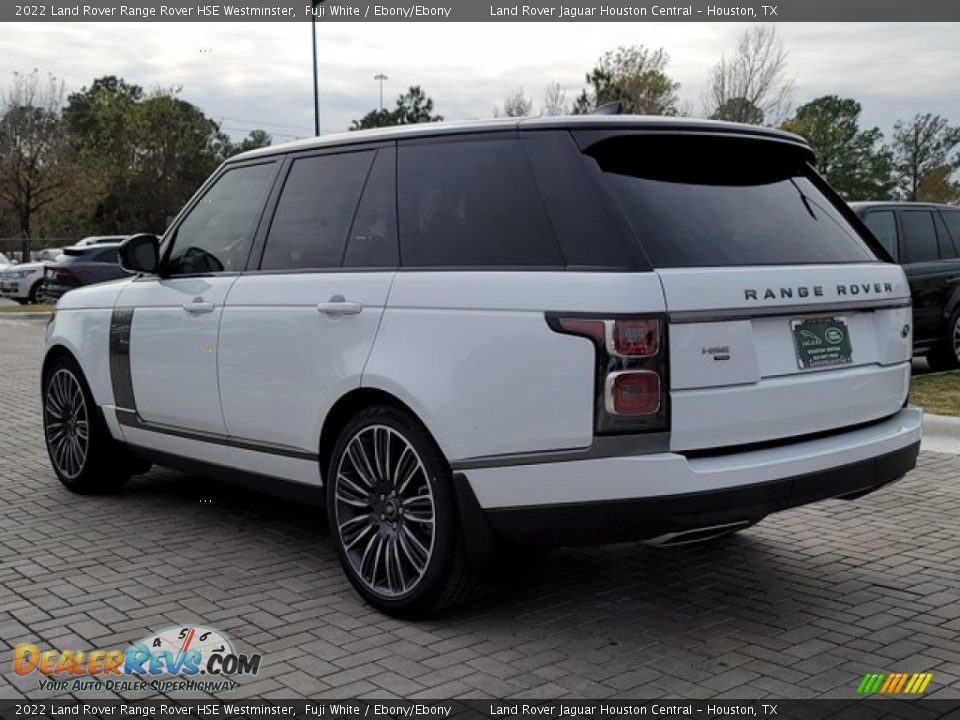 2022 Land Rover Range Rover HSE Westminster Fuji White / Ebony/Ebony Photo #10