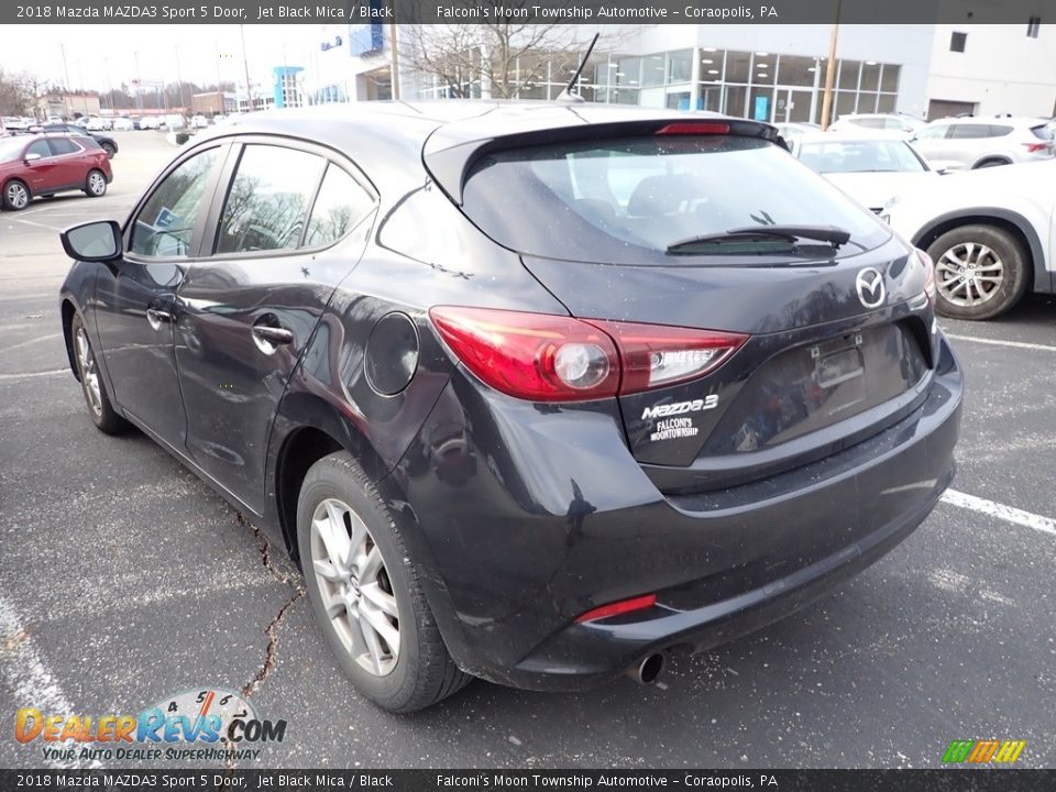 2018 Mazda MAZDA3 Sport 5 Door Jet Black Mica / Black Photo #2