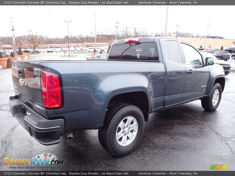 2019 Chevrolet Colorado WT Extended Cab Shadow Gray Metallic / Jet Black/Dark Ash Photo #8