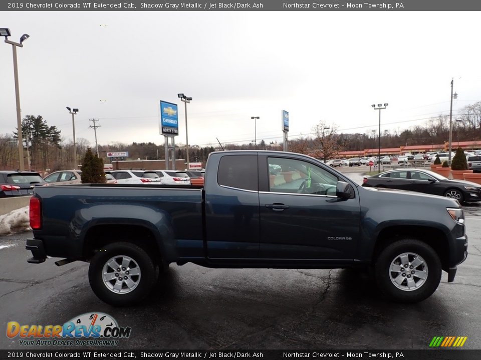 2019 Chevrolet Colorado WT Extended Cab Shadow Gray Metallic / Jet Black/Dark Ash Photo #9